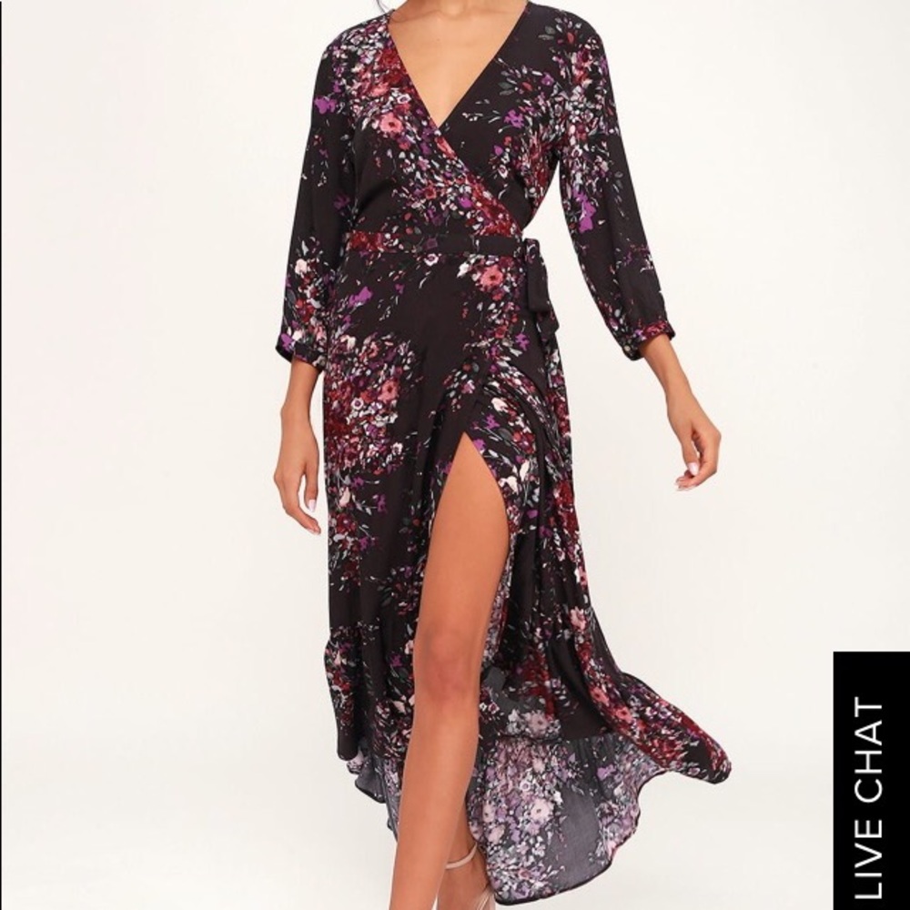 Lulus wrap dress